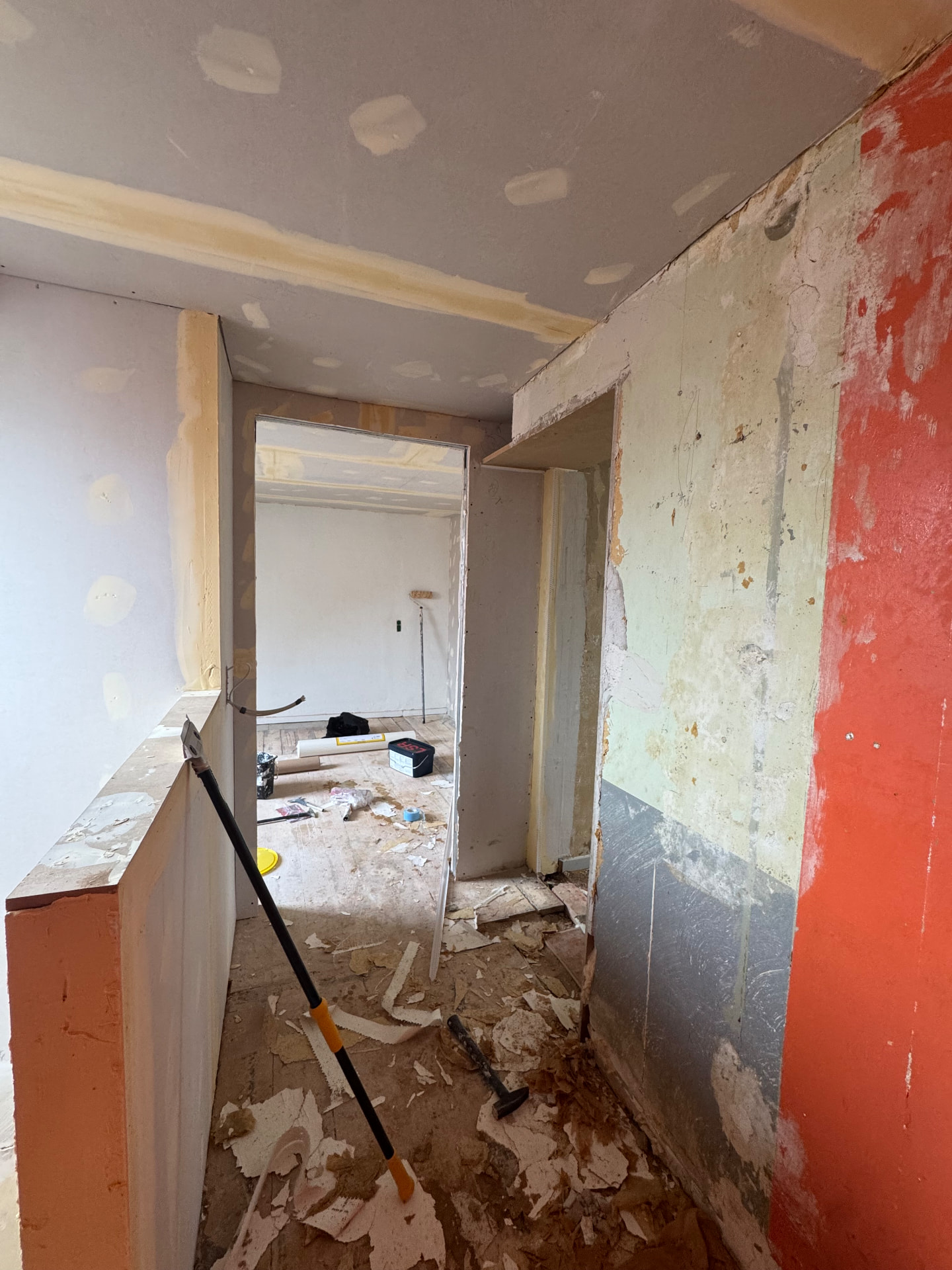 Før — repos under renovering